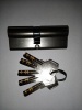 40/45 WHITE никель NP-5P Проф. цилиндр ключ/ключ