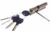 35/55 DOORLOCK никель V 2300AB N Проф. цилиндр ключ/ключ 5перф ключей