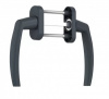 Балконный гарнитур VICTORY ANTHRACITE RAL 7016 без накладок.