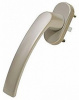 Ручка ок.мет. с винтами  PLUTON 8/35  серебро RAL 9006