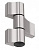 Петля Joсker 3х секционная, 67мм, RAL9006 серебро