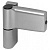 Петля Jocker ПВХ, 17.5 мм Silver